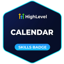 GoHighLevel Calendar Skills Badge